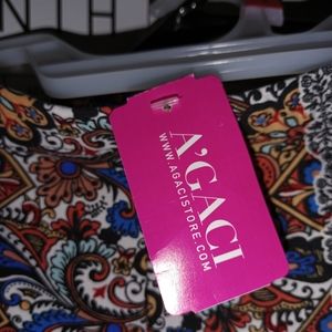 Agaci colorful flare pants